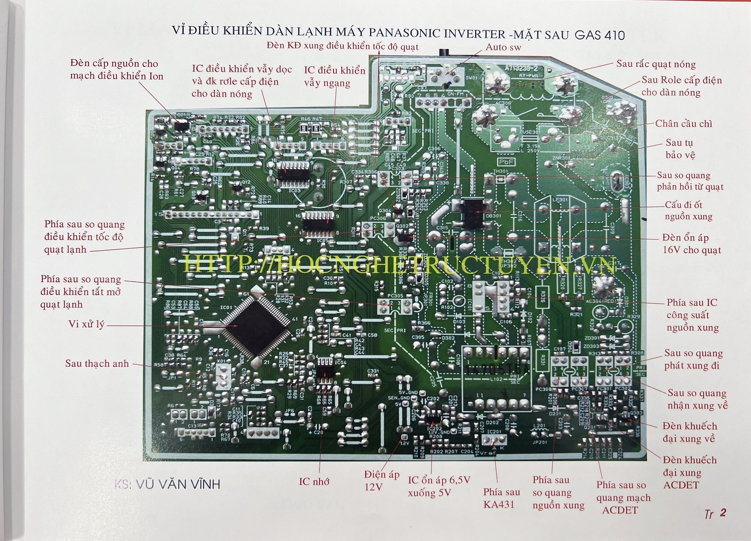 Giáo trình sửa chữa điện tử thực tế - Thầy Xuân Vĩnh