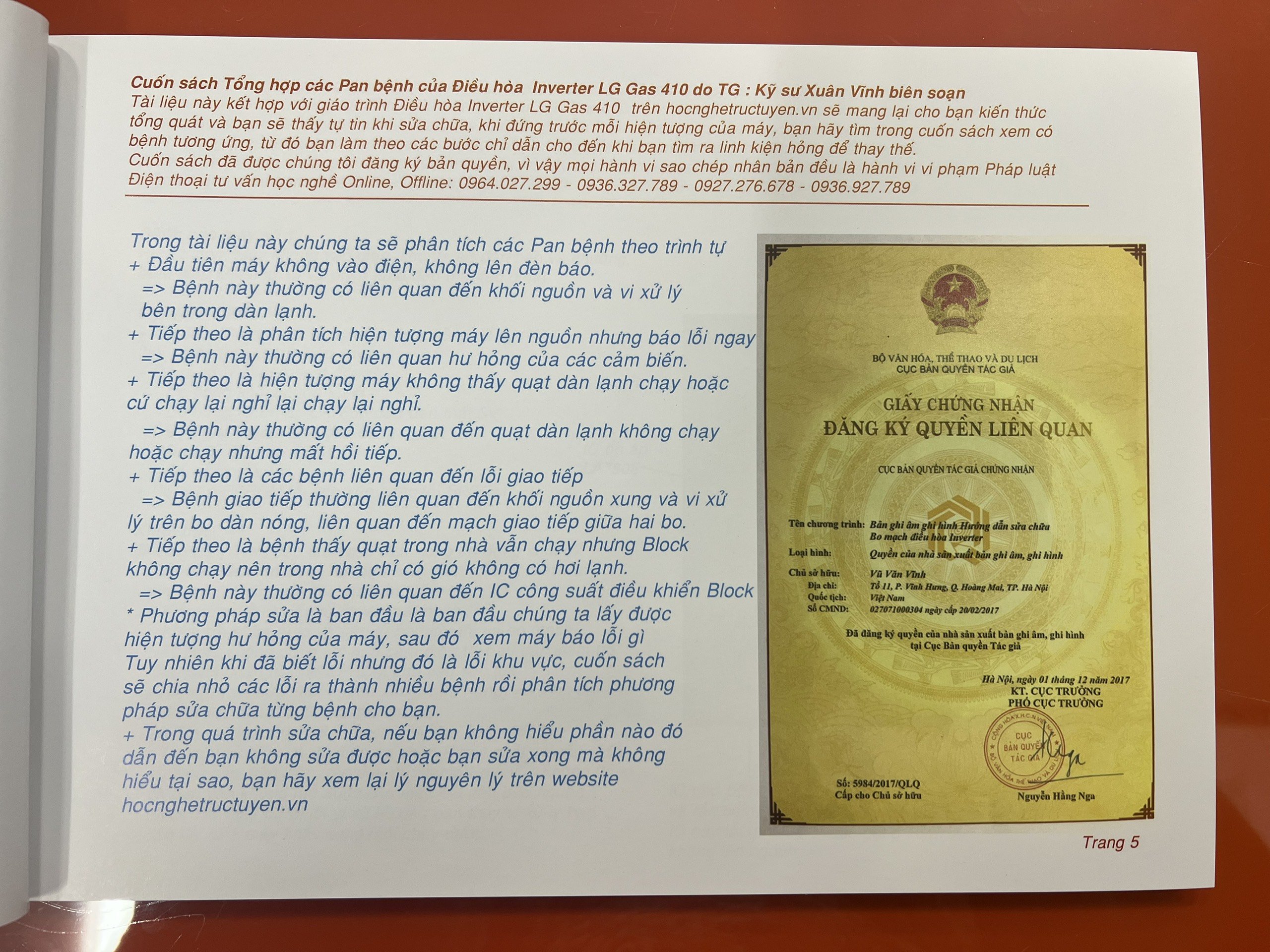 Giáo trình sửa chữa điện tử thực tế - Thầy Xuân Vĩnh