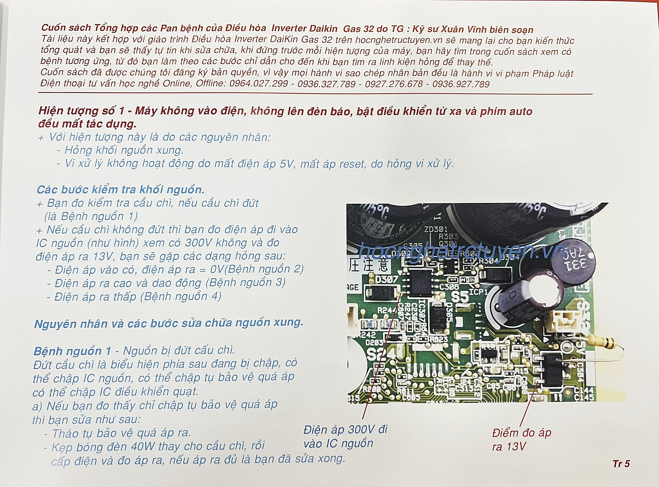 Giáo trình sửa chữa điện tử thực tế - Thầy Xuân Vĩnh